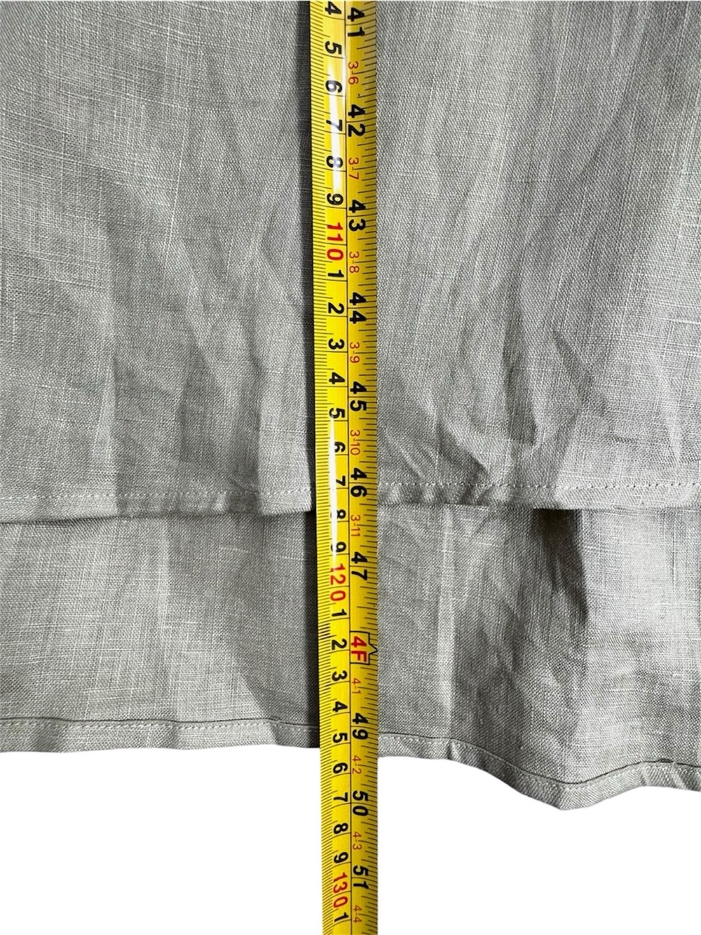 Sleeveless V-Neck Linen Blend Maxi Dress in Light Olive - Picture 16 of 16
